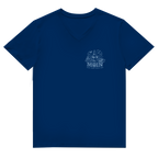 T-Shirt Herren V-Neck "MOIN Leuchtturm" #499