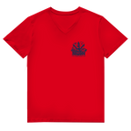 T-Shirt Herren V-Neck "MOIN Leuchtturm" #499