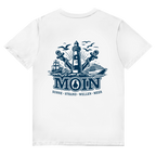 T-Shirt Herren V-Neck "MOIN Leuchtturm" #499
