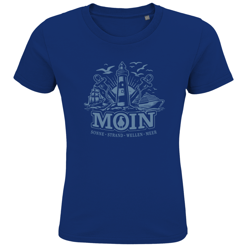 T-Shirt Kinder "MOIN Leuchtturm" #499  einseitiger Druck