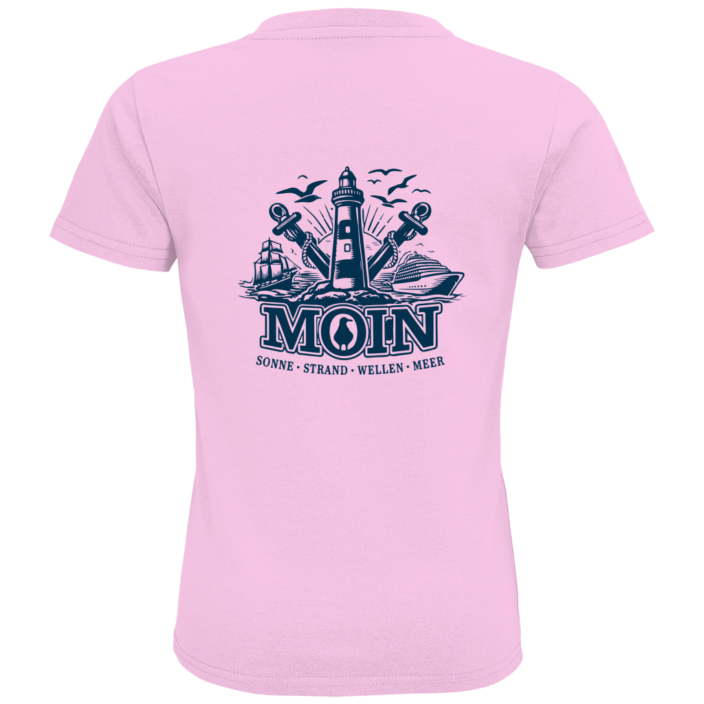 T-Shirt Kinder "MOIN Leuchtturm" #499  beidseitiger Druck