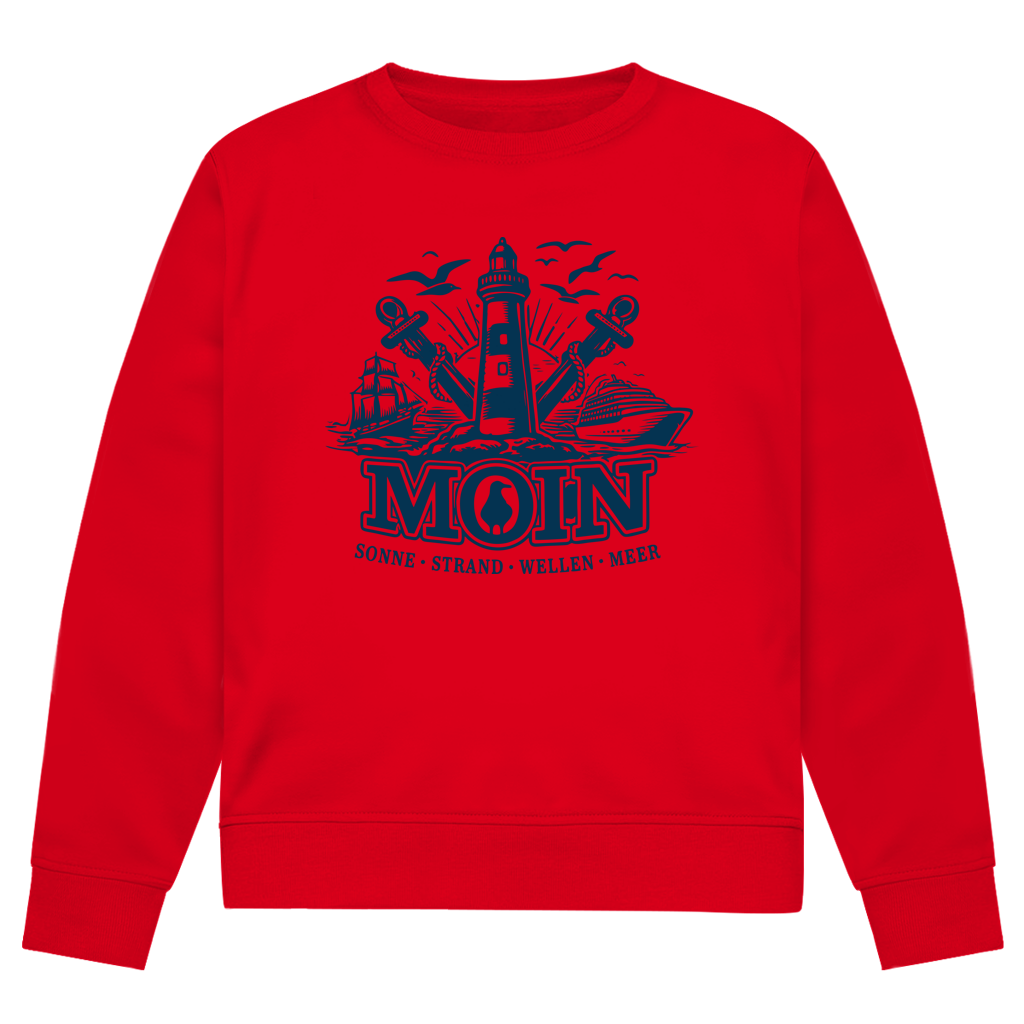 Sweatshirt Herren  "MOIN Leuchtturm" #499 - einseitiger Druck