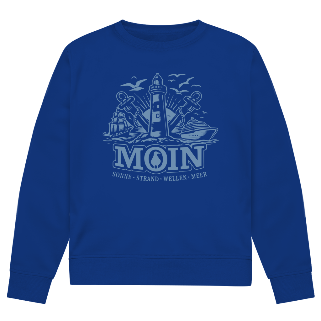 Sweatshirt Herren  "MOIN Leuchtturm" #499 - einseitiger Druck