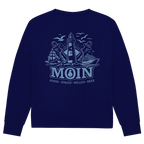 Sweatshirt Herren "MOIN Leuchtturm" #499  - beidseitiger Druck