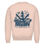Sweatshirt Herren "MOIN Leuchtturm" #499  - beidseitiger Druck