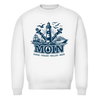 Sweatshirt Herren "MOIN Leuchtturm" #499  - beidseitiger Druck