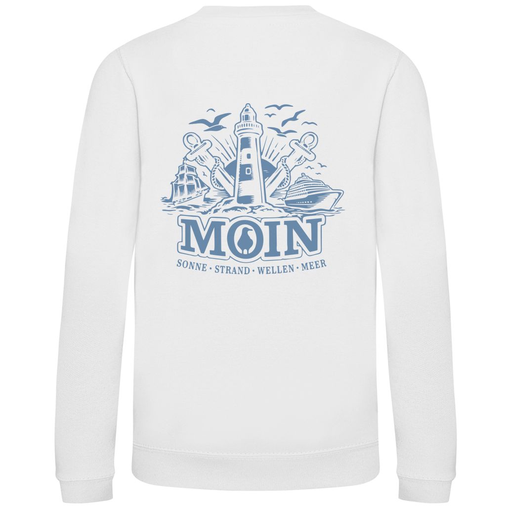Sweatshirt Kinder   "MOIN Leuchtturm" #499