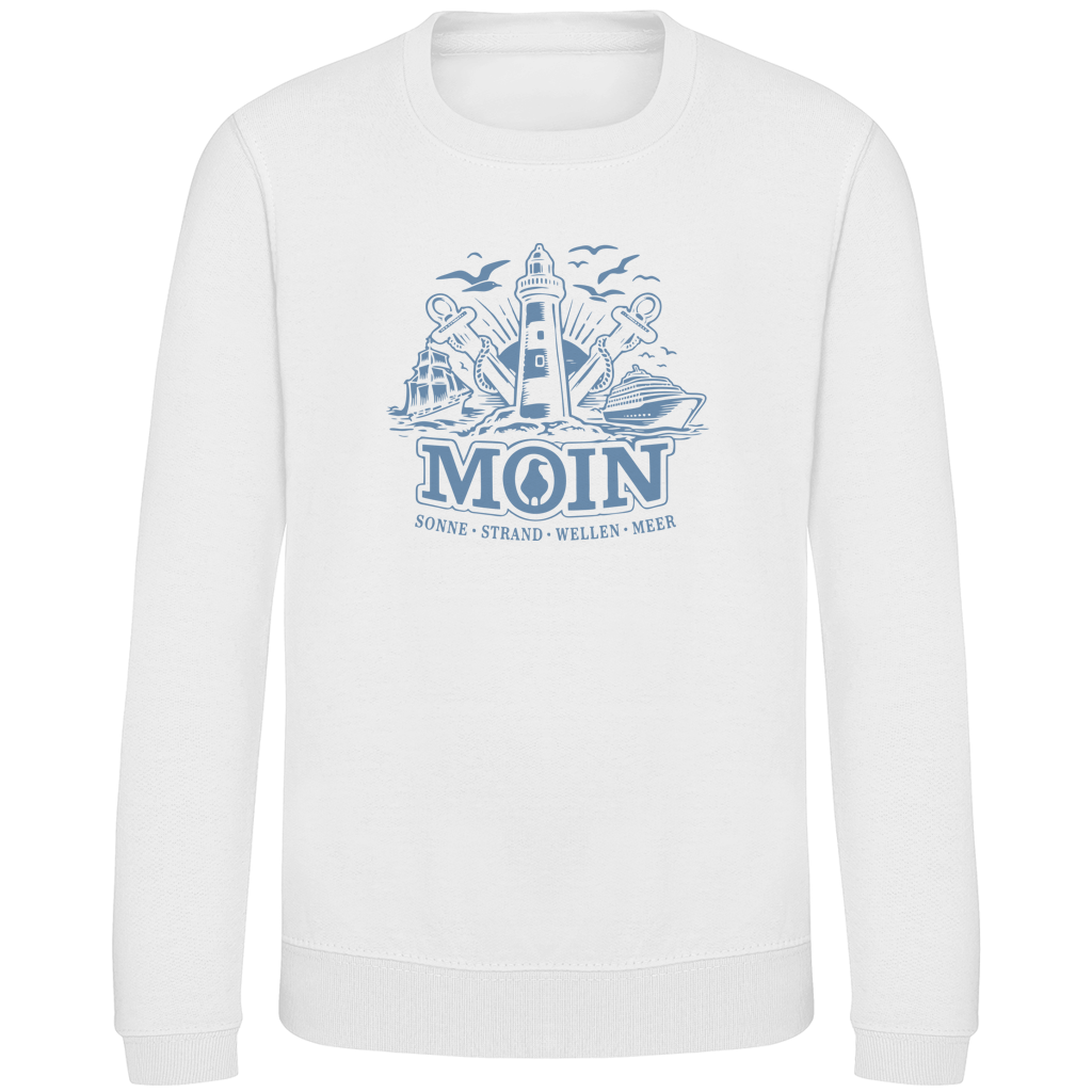 Sweatshirt Kinder   "MOIN Leuchtturm" #499