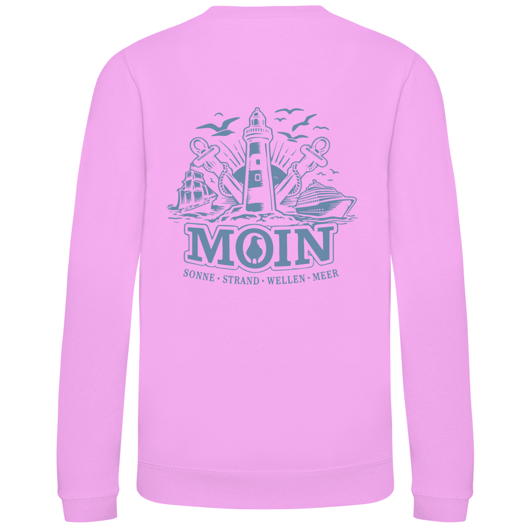 Sweatshirt Kinder   "MOIN Leuchtturm" #499