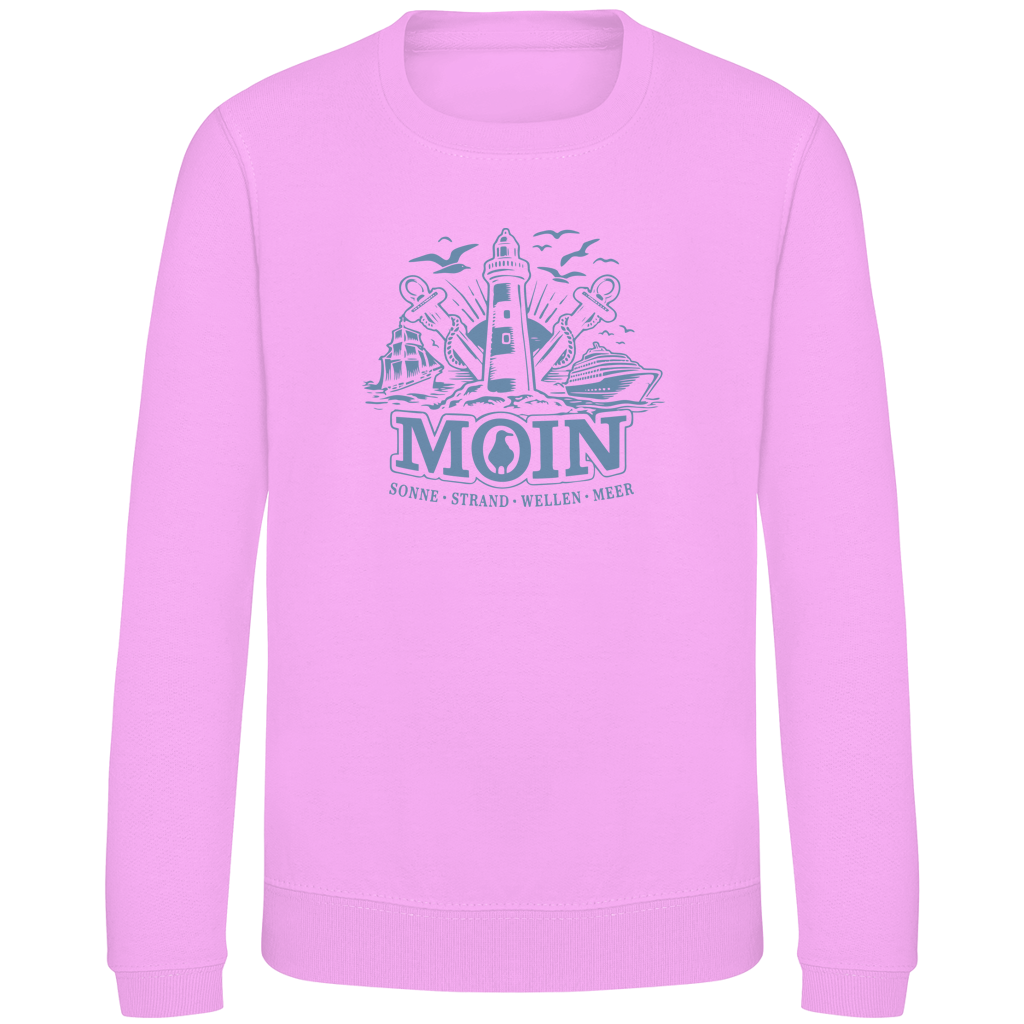 Sweatshirt Kinder   "MOIN Leuchtturm" #499