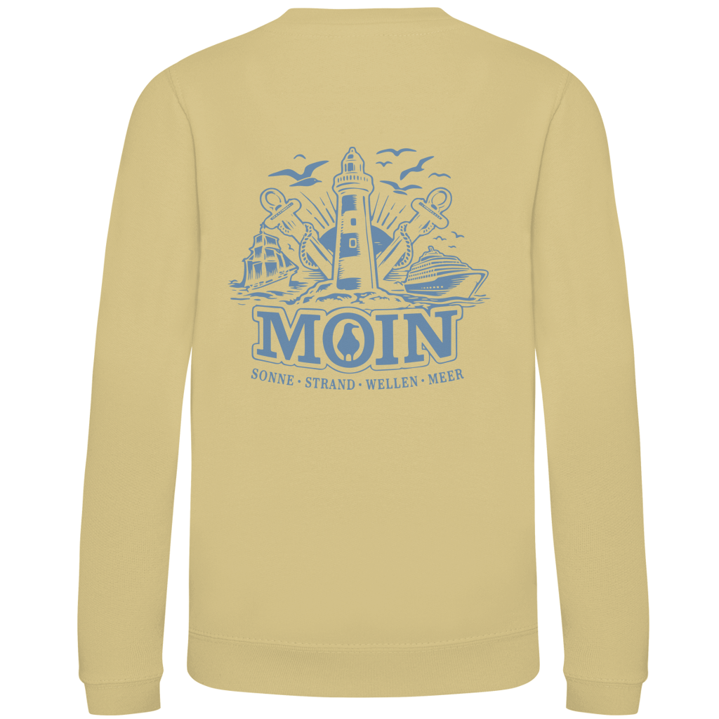 Sweatshirt Kinder   "MOIN Leuchtturm" #499