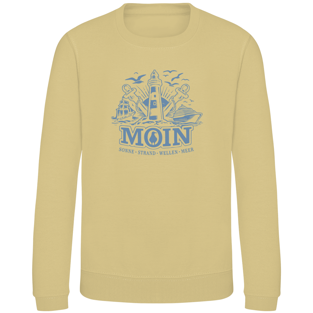 Sweatshirt Kinder   "MOIN Leuchtturm" #499