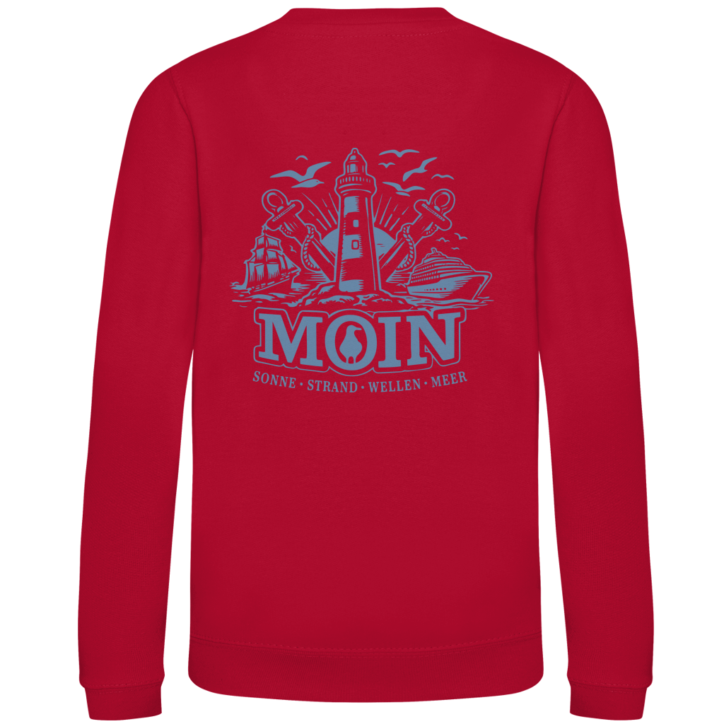 Sweatshirt Kinder   "MOIN Leuchtturm" #499