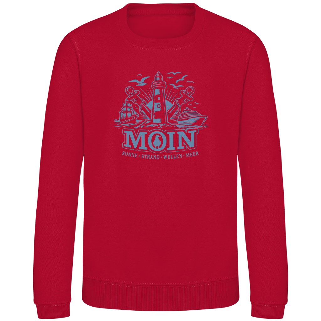 Sweatshirt Kinder   "MOIN Leuchtturm" #499