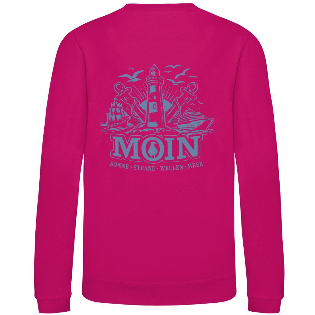 Sweatshirt Kinder   "MOIN Leuchtturm" #499