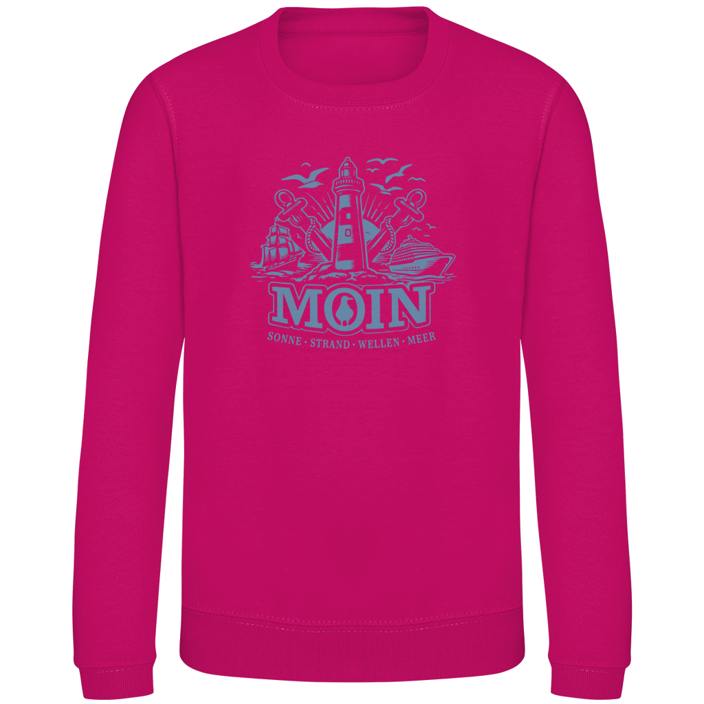 Sweatshirt Kinder   "MOIN Leuchtturm" #499