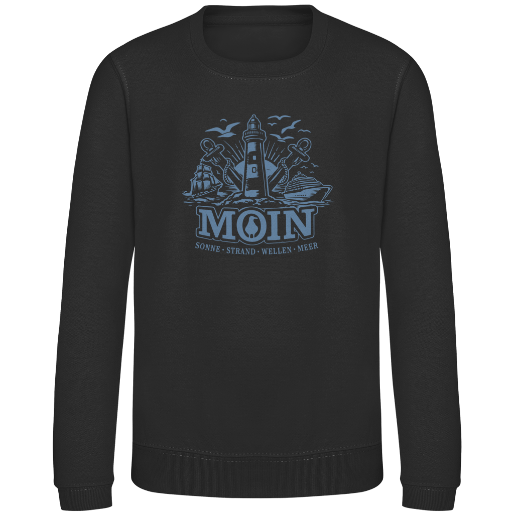 Sweatshirt Kinder   "MOIN Leuchtturm" #499
