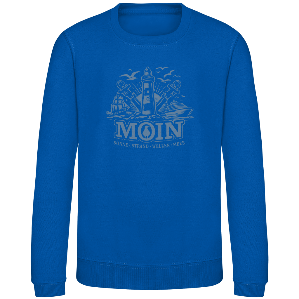 Sweatshirt Kinder   "MOIN Leuchtturm" #499