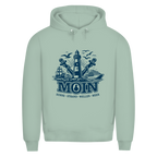 Hoodie Herren  "MOIN Leuchtturm" #499  - beidseitiger Druck