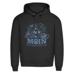 Hoodie Herren  "MOIN Leuchtturm" #499  - beidseitiger Druck