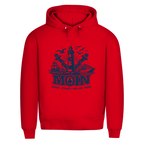 Hoodie Herren  "MOIN Leuchtturm" #499  - beidseitiger Druck