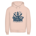 Hoodie Herren  "MOIN Leuchtturm" #499  - beidseitiger Druck
