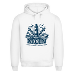 Hoodie Herren  "MOIN Leuchtturm" #499  - beidseitiger Druck