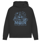 Damen Premium Bio Hoodie Leuchtturm Steuerrad MOIN #499