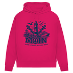 Damen Premium Bio Hoodie Leuchtturm Steuerrad MOIN #499