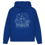 Damen Premium Bio Hoodie Leuchtturm Steuerrad MOIN #499