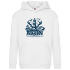 Hoodie Kinder   "MOIN Leuchtturm" #499  - beidseitiger Druck