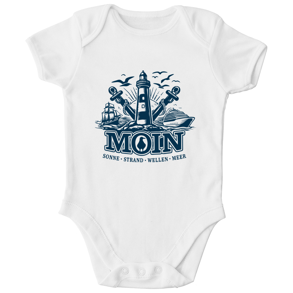 Baby-Body   "MOIN Leuchtturm" #499