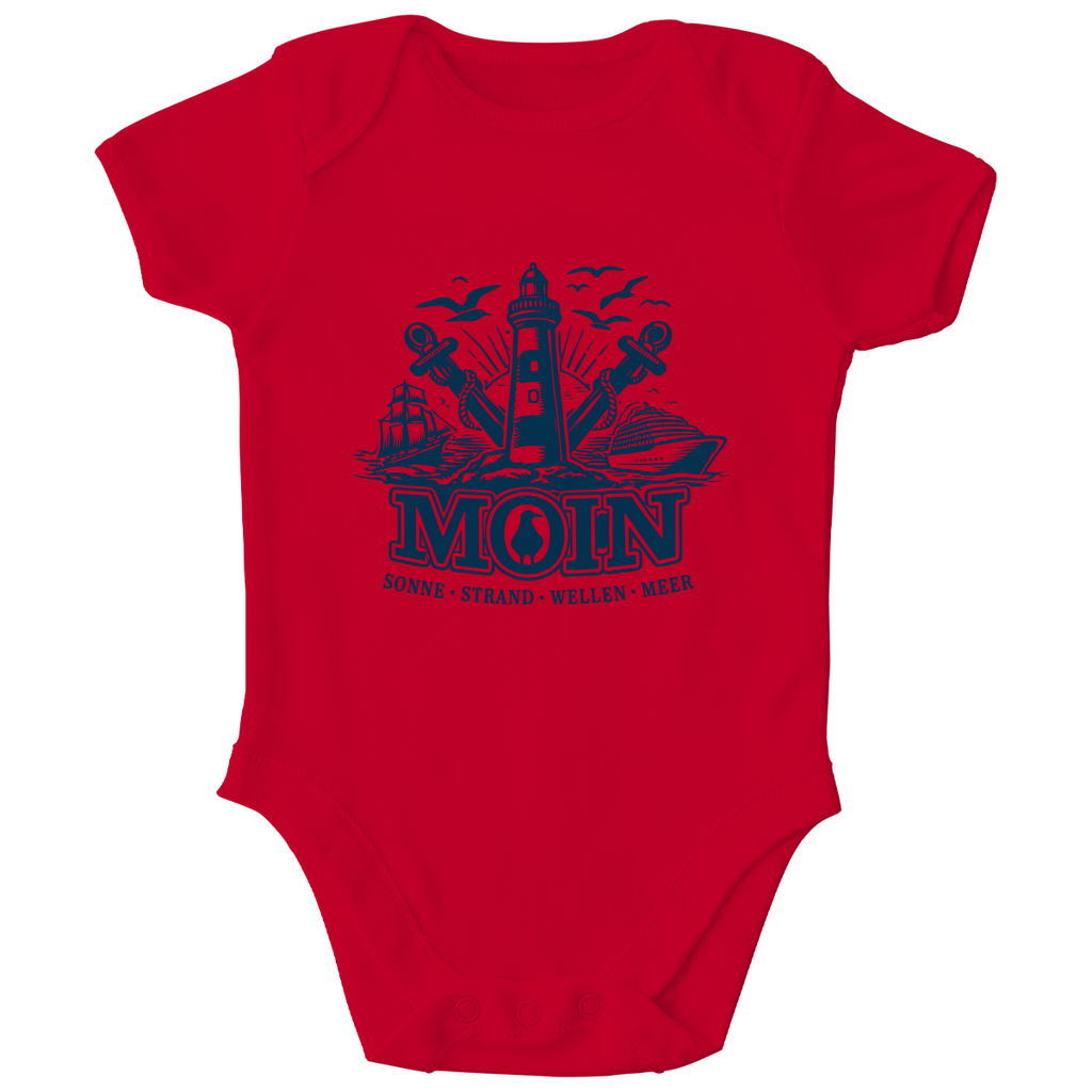 Baby-Body   "MOIN Leuchtturm" #499