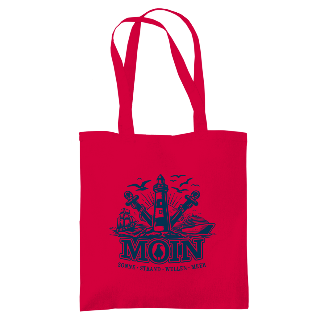 Baumwolltasche  "MOIN Leuchtturm" #499