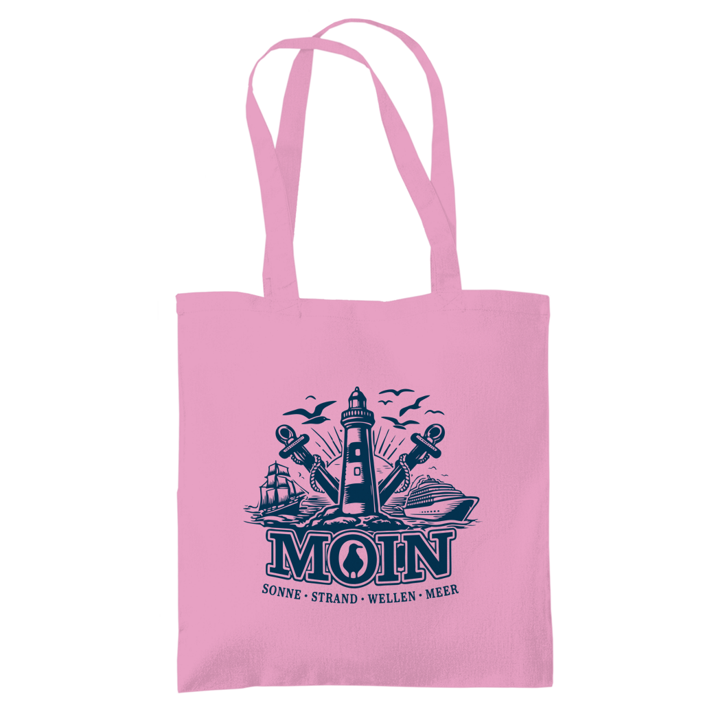 Baumwolltasche  "MOIN Leuchtturm" #499