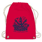 Kordelrucksack   "MOIN Leuchtturm" #499