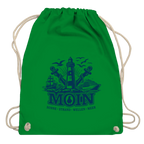 Kordelrucksack   "MOIN Leuchtturm" #499