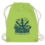 Kordelrucksack   "MOIN Leuchtturm" #499