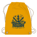 Kordelrucksack   "MOIN Leuchtturm" #499