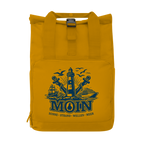Rucksack mit Seitentasche   "MOIN Leuchtturm" #499 Gr. S