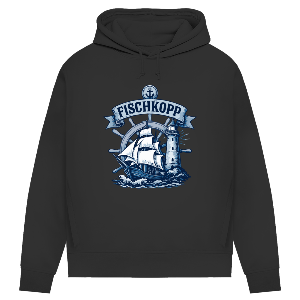 Hoodie Damen "FISCHKOPP" #522