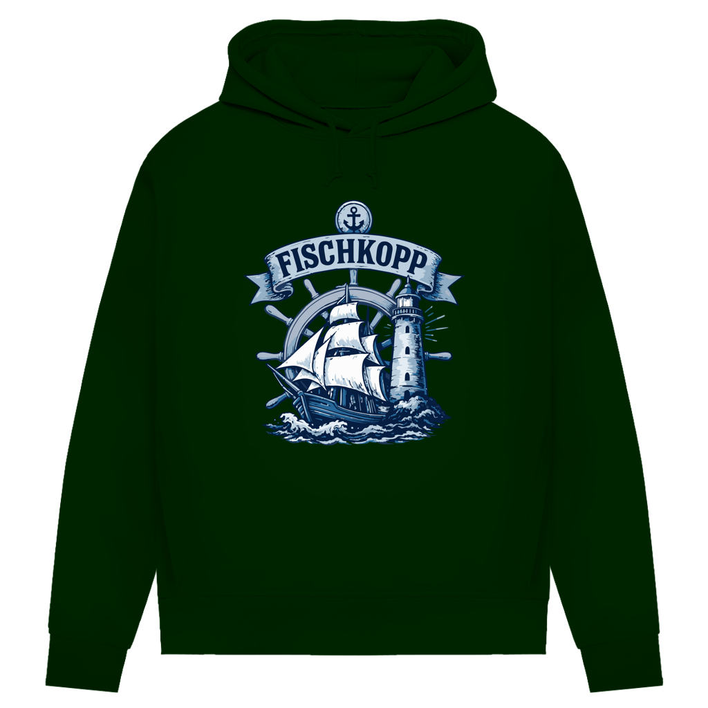 Hoodie Damen "FISCHKOPP" #522