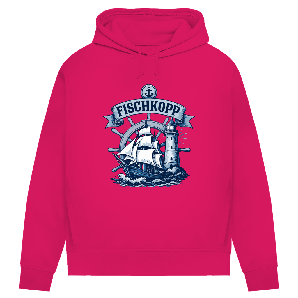 Hoodie Damen "FISCHKOPP" #522