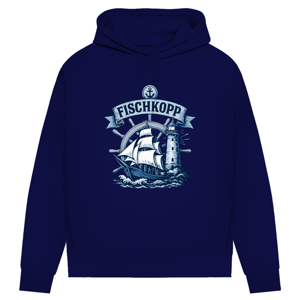 Hoodie Damen "FISCHKOPP" #522