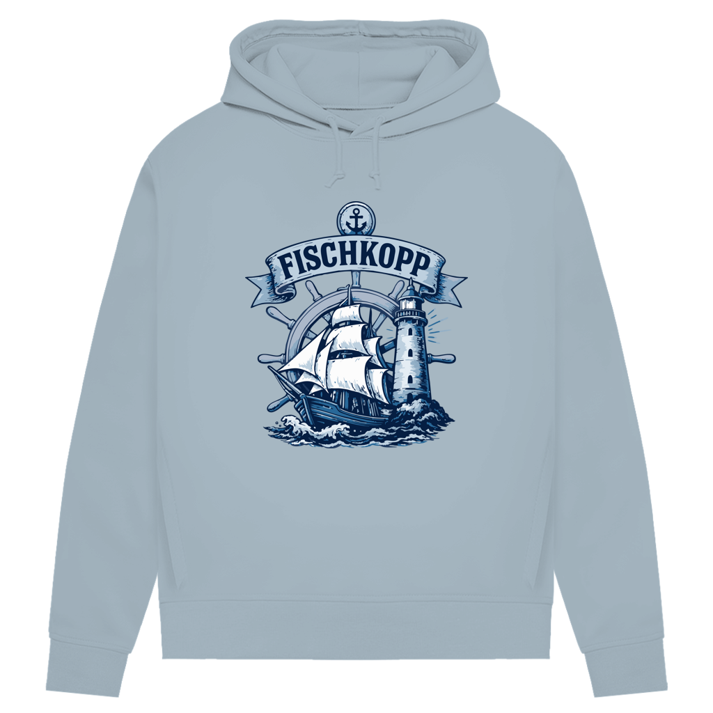 Hoodie Damen "FISCHKOPP" #522