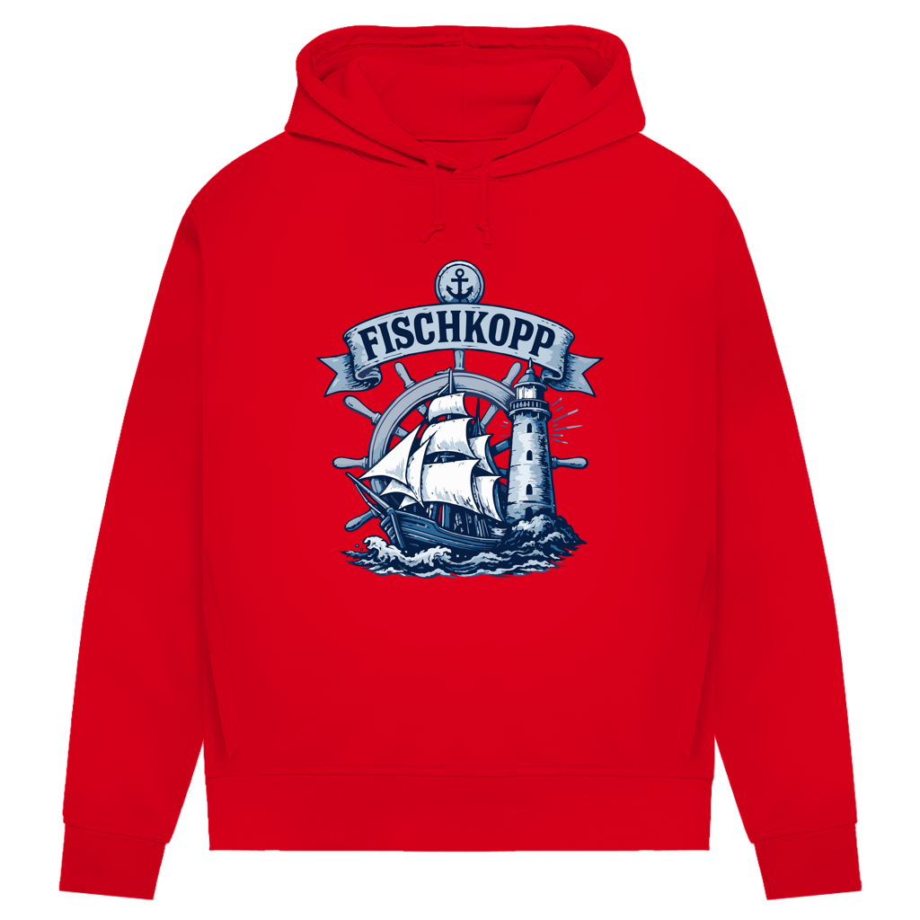 Hoodie Damen "FISCHKOPP" #522