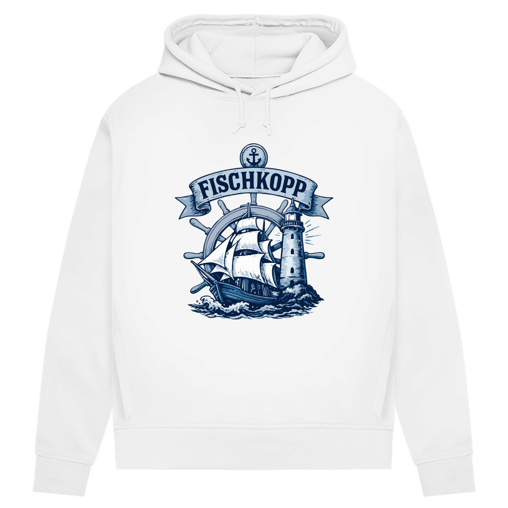 Hoodie Damen "FISCHKOPP" #522
