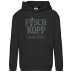 Hoodie Kinder  "FISCHKOPP" #560 - einseitiger Druck