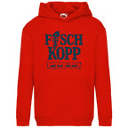 Hoodie Kinder  "FISCHKOPP" #560 - einseitiger Druck