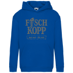 Hoodie Kinder  "FISCHKOPP" #560 - einseitiger Druck